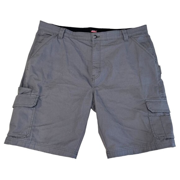 Genuine Dickies Cargo Shorts Dark Gray Cargo Utility Carpenter Loop Men's 40 - Picture 1 of 4